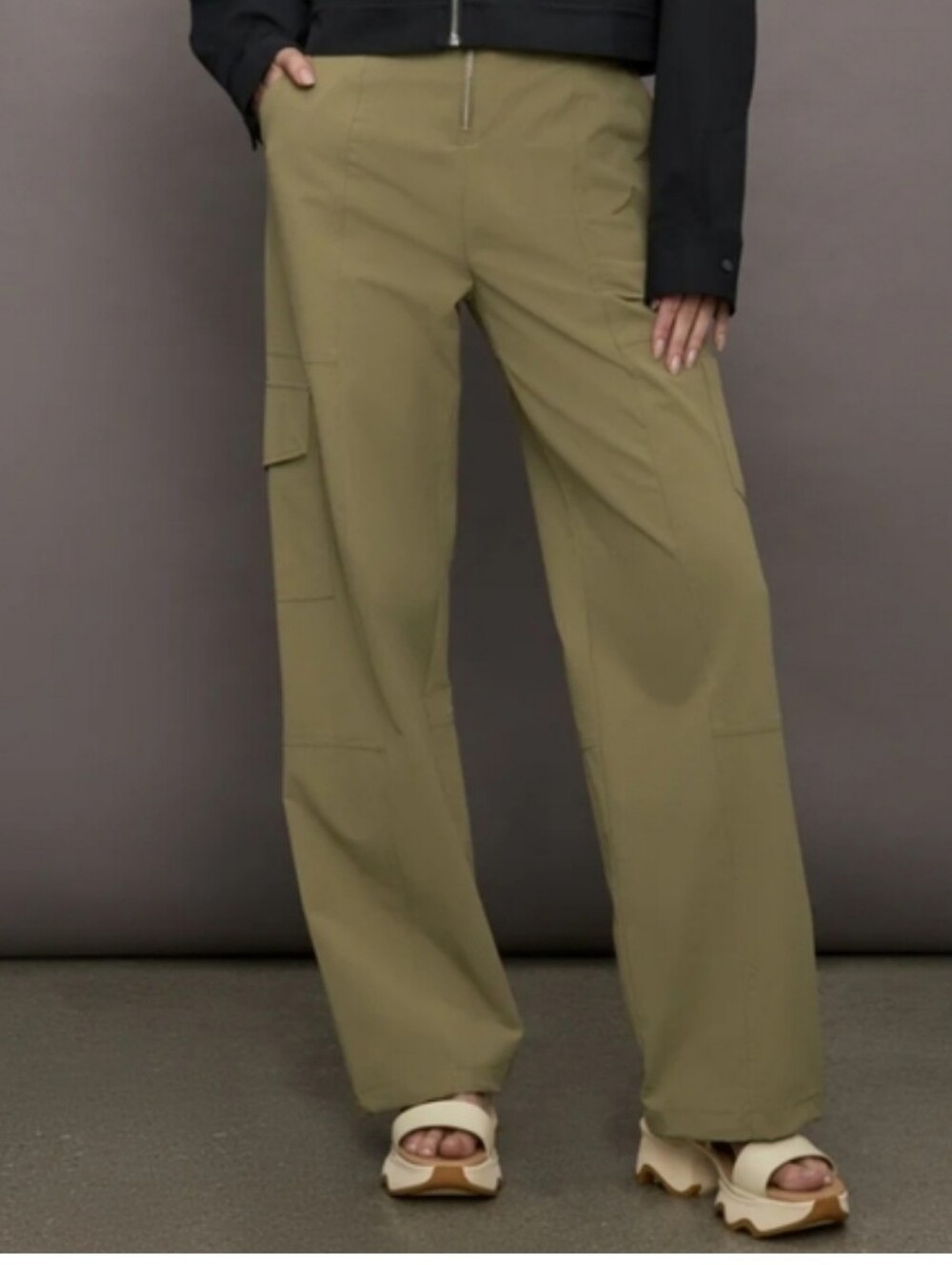 Quincy Cargo Pants By Bandier NWT